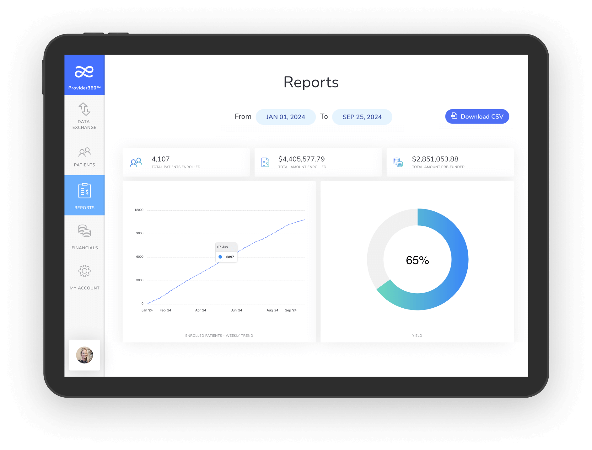 PayZen AI-powered patient financing screenshot